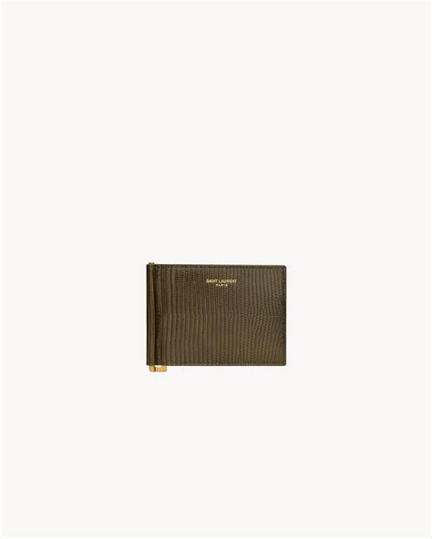 ysl bill clip wallet instagra|saint laurent clip wallet.